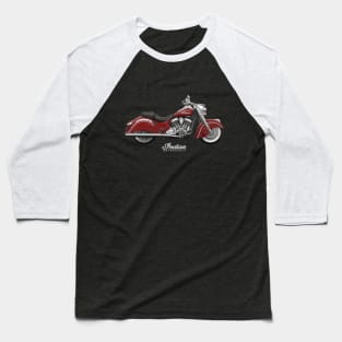 Indian Spirit Custom Motorcycle Racer biker vintage Baseball T-Shirt